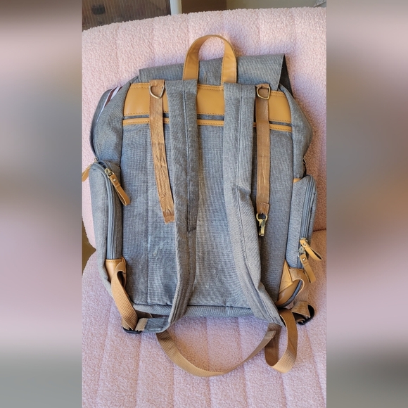 Gray Canvas Birch Bag Backpack - Picture 6 of 8